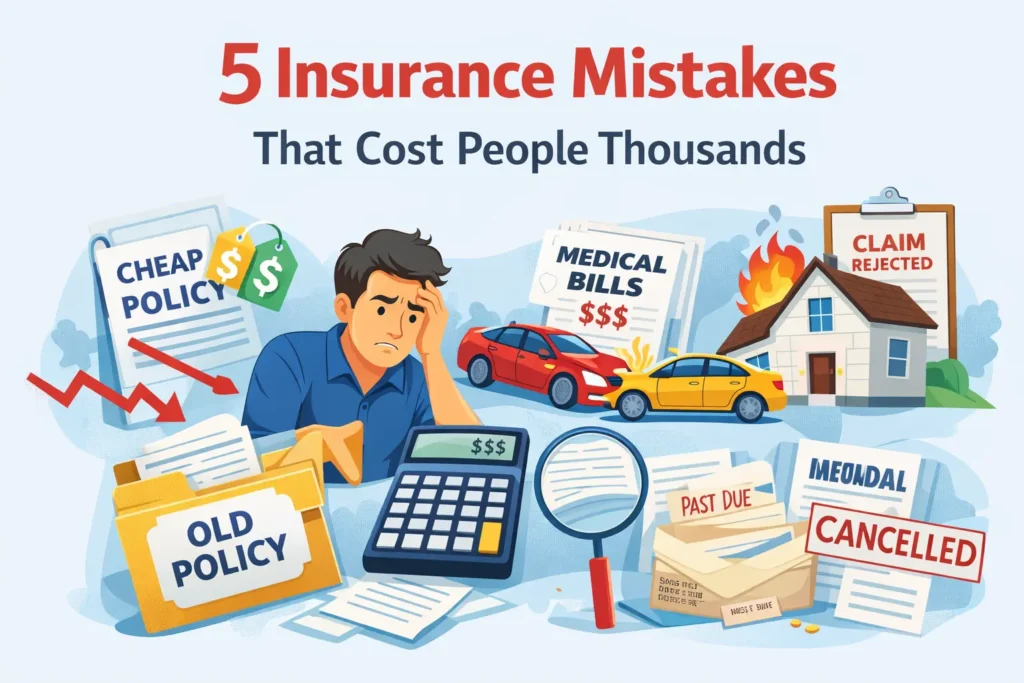 5 Insurance Mistakes That Cost People Thousands