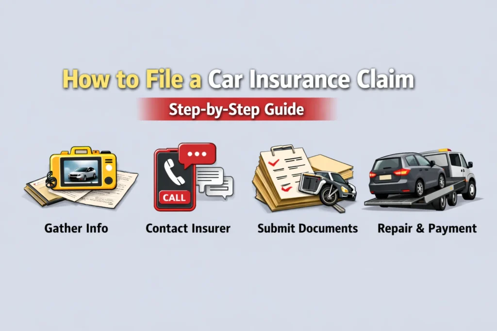 how to file a car insurance claim