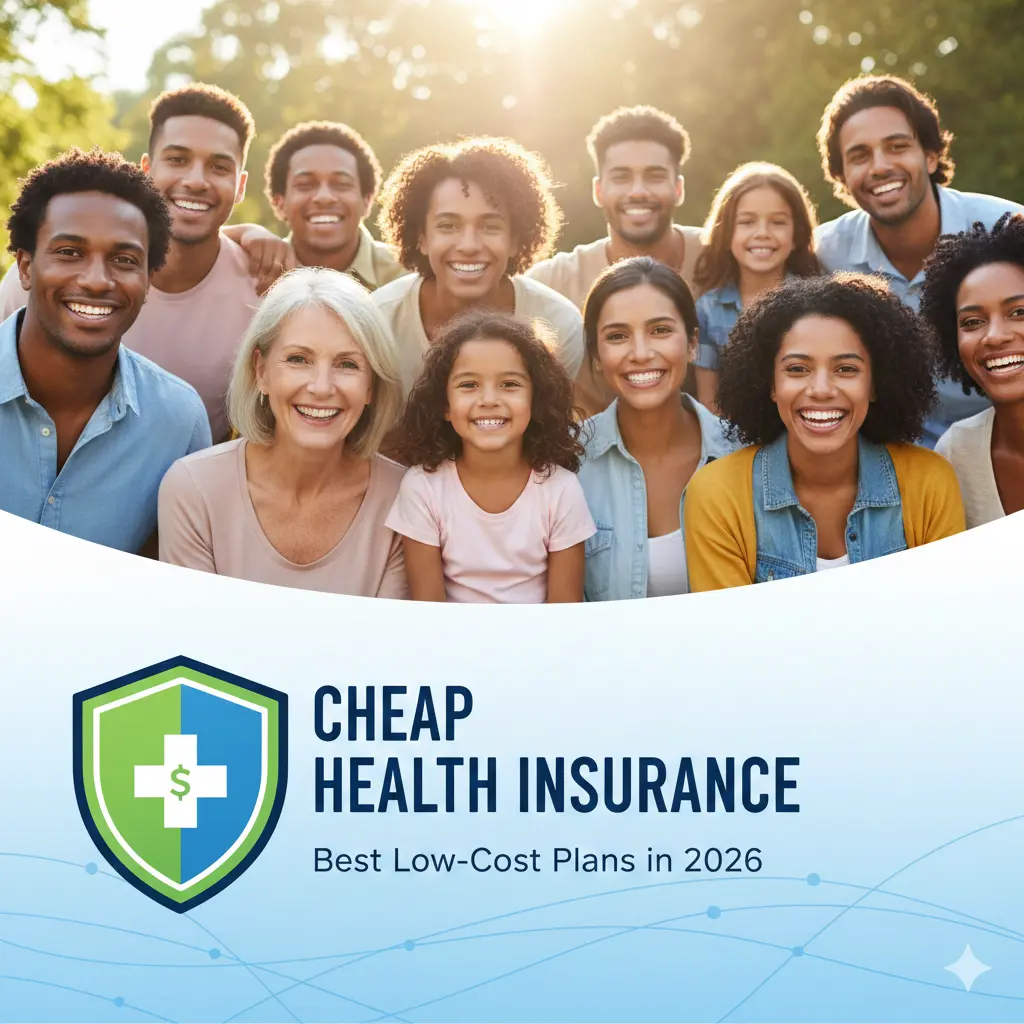Cheap Health Insurance – Best Low-Cost Plans in 2026